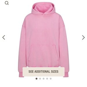SKIMS BubbleGum Pink Hoodie